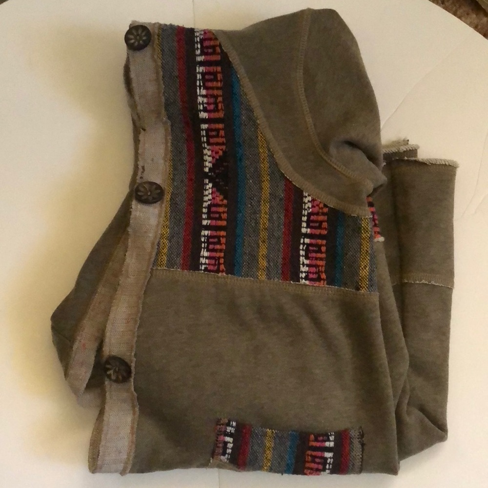 Hannah Banana Girls Long Tribal Coat